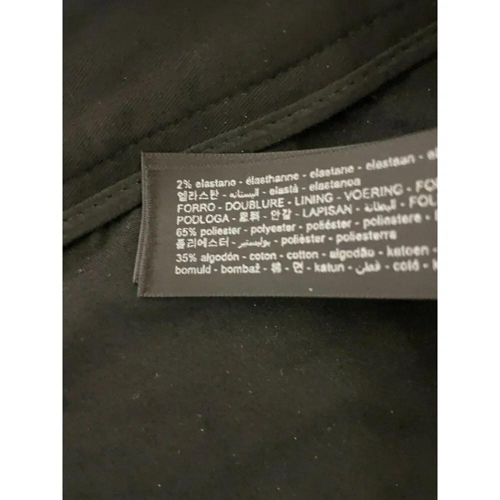 Massimo Dutti Men Dress Pants trouser EU 40 US 31 Black Relaxed Fit 0013/018 NWT